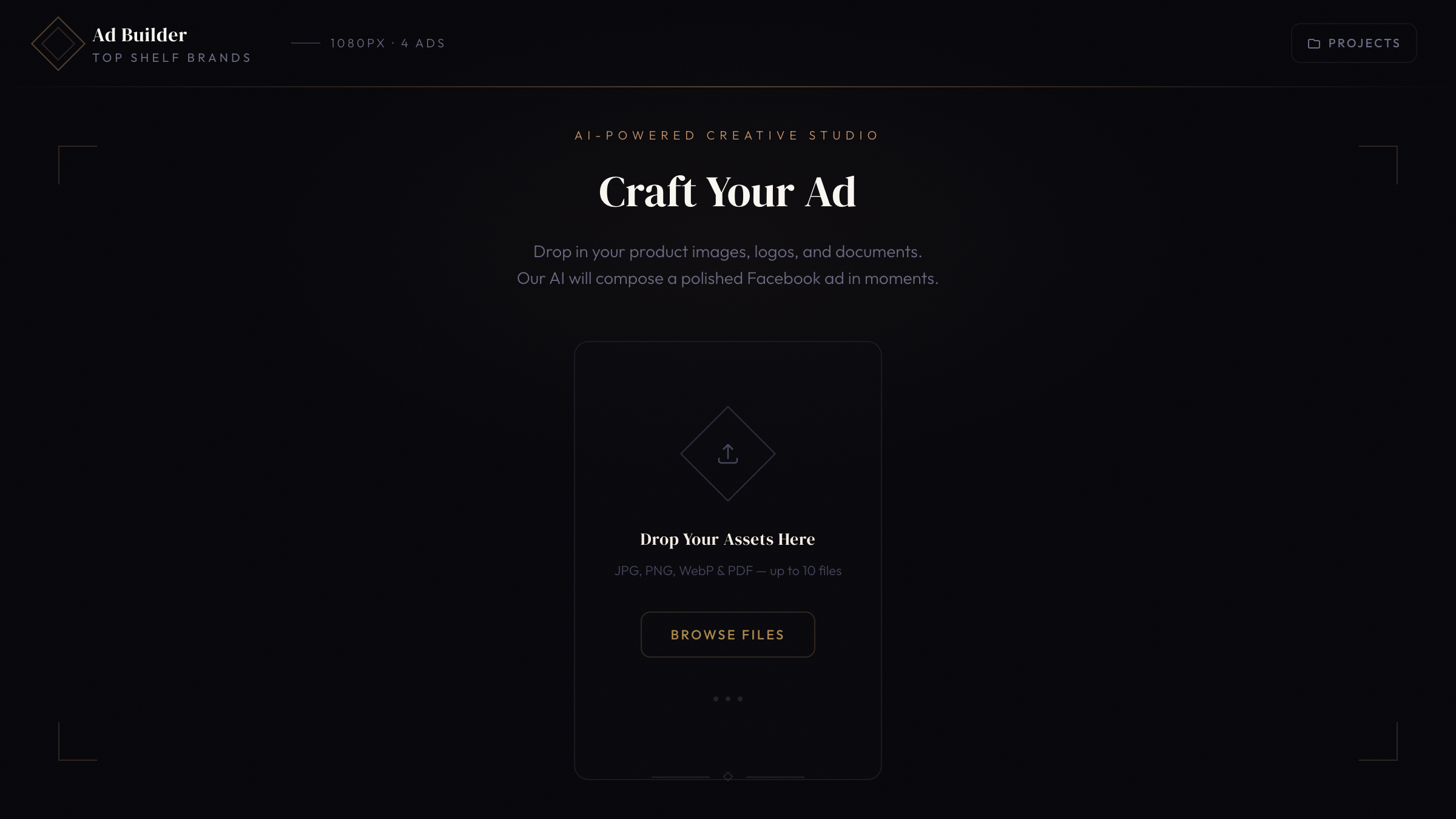 AI Marketing Campaign Builder on iMac