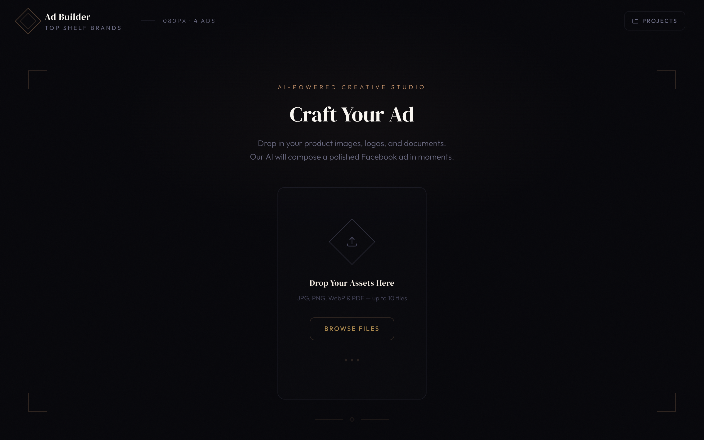 AI Marketing Campaign Builder on MacBook