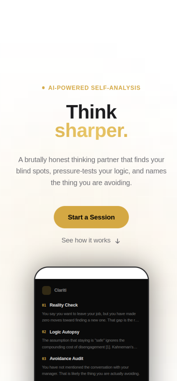 FindClariti on iPhone