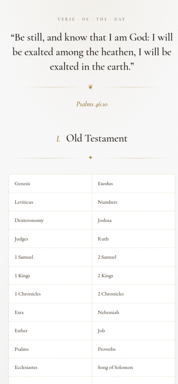 Unshackled Bible on iPhone